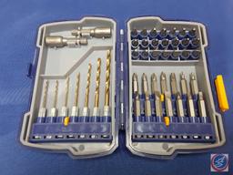 Lathe Hand Tools, Battery Terminal Puller, Kobalt Drill Bit Set in Plastic Case