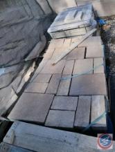 (3) pallets of brick (various sizes)