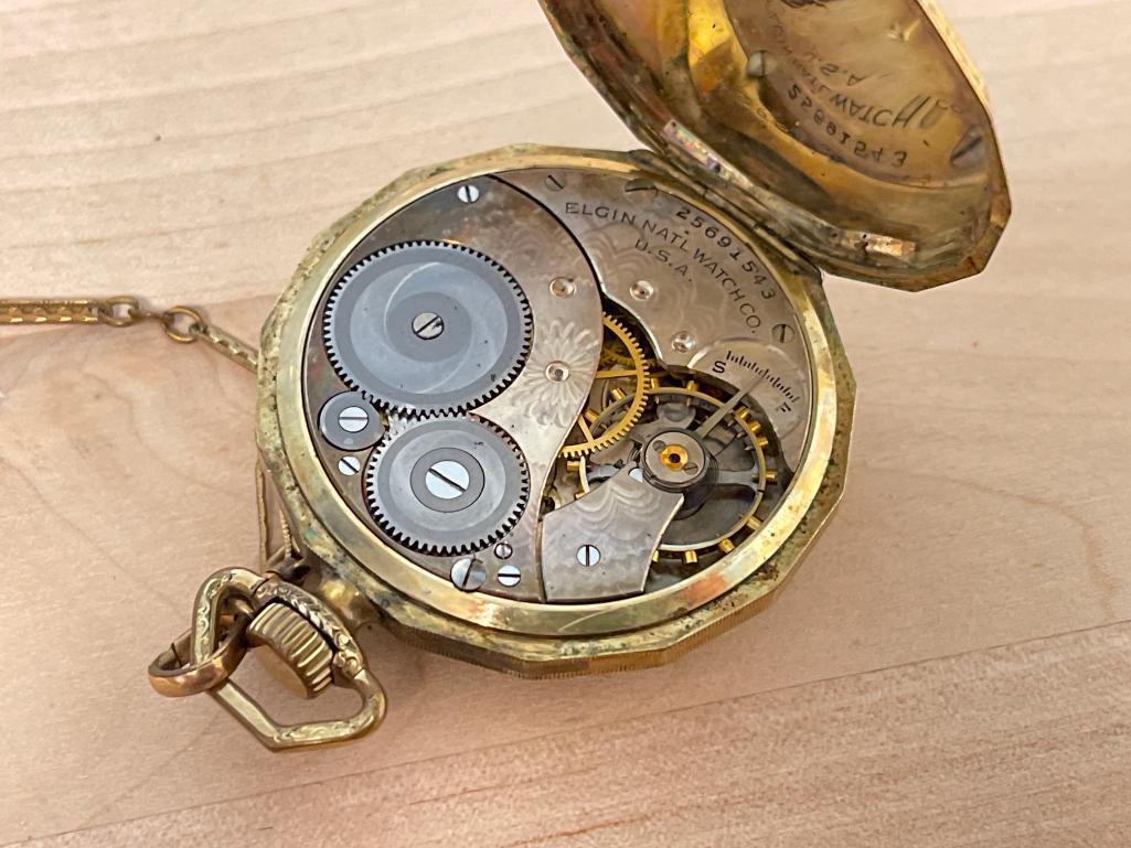 Antique 1923 Elgin Pocket Watch