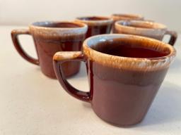 Set of 5 McCoy Coffee Mugs