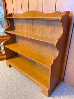 Vintage Wooden Ethan Allen Bookshelf