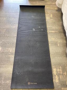 Gaiam Yoga Mat and Fly Flow Foam Roller