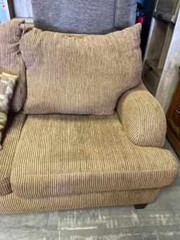 Brown Loveseat