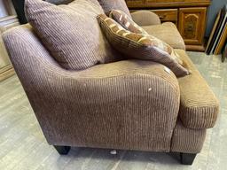 Brown Loveseat