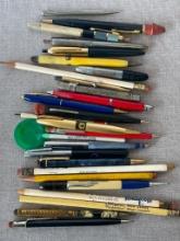 Group of Vintage Pens and Pencils