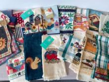 Group of Kitchen Tea Towels