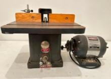 Vintage, Atlas Power King Router with Craftsman 1/2 HP Motor, Plugged in Motor and it Worked!