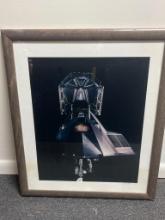 Framed and Signed Original Dan Patterson Aviation Photograph