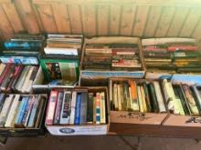Large Table Lot of Books