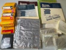 Group of Photo Paper and Negative Preservers