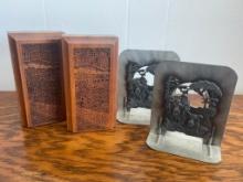 Group of 2 Vintage Book Ends