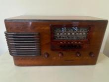 Vintage Westinghouse Wooden Cased Radio