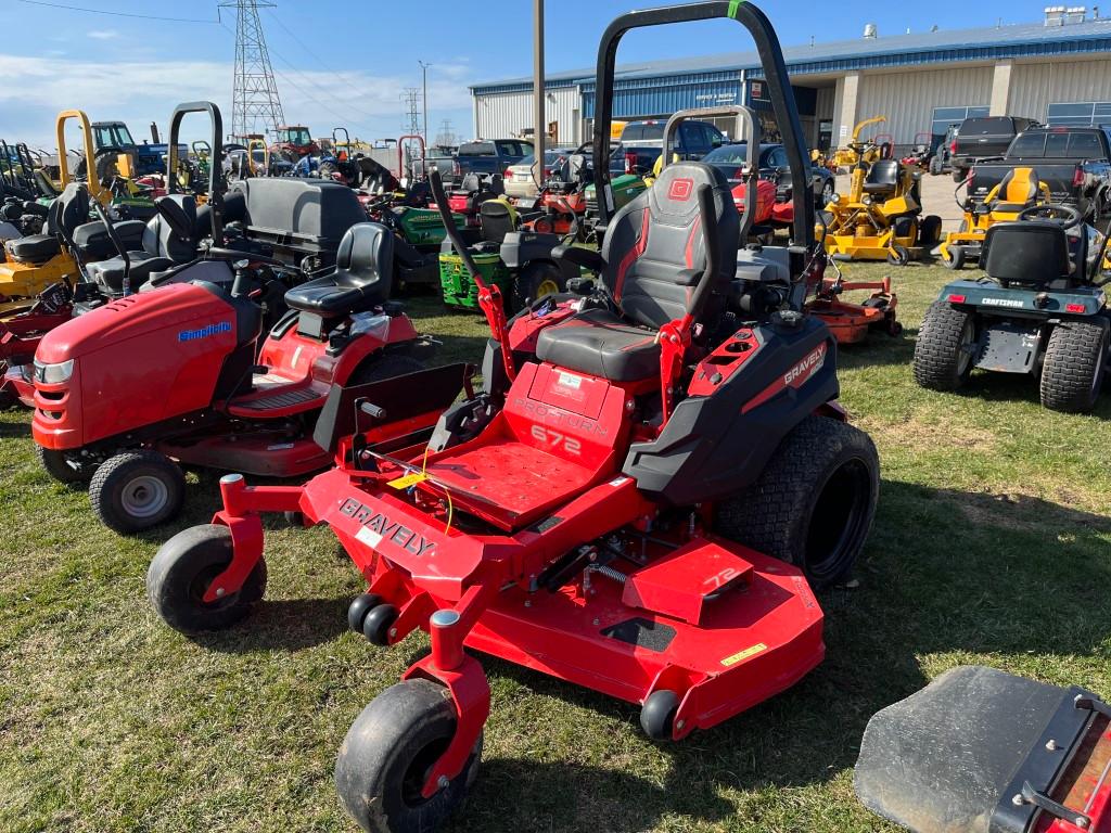 2021 Gravely Proturn 672 Zeroturn