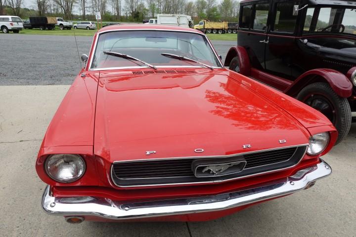 #2702 1966 MUSTANG MOSTLY ALL ORIGINAL  200 6 CYL REBUILT ENG AUTOMATIC SHO