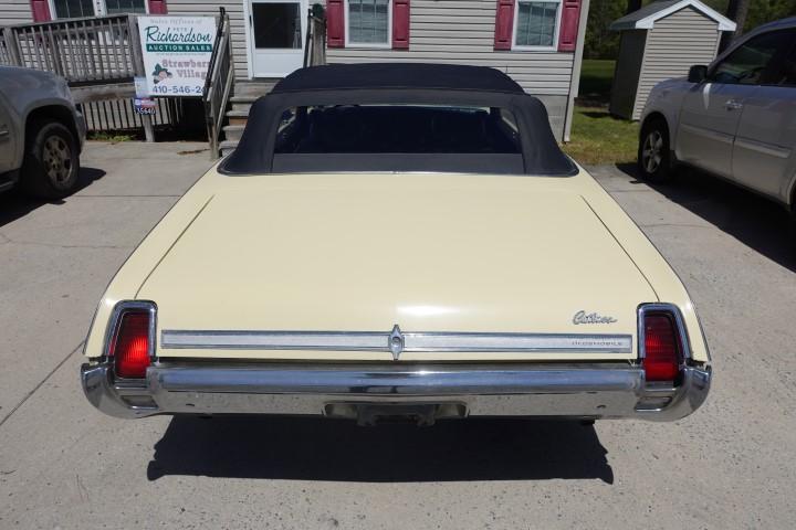#6801 1969 OLDS CUTLASS CONVERTIBLE 96000+ ACTUAL MILEAGE 350 AUTOMATIC 2 S