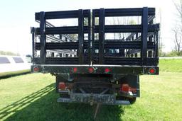 #701 2016 FORD F450 FLAT BED DUMP BODY 58544 MILES 6.7 POWER STROKE ENG AM