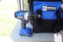 COBALT 24 V IMPACT BATTERY DRILL WITH CHARGER