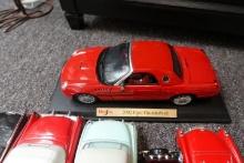 6 DIE CAST CARS INCLUDING 57 CORVETTE 32 FORD 50 BEL AIRE 50 CADILLAC 59 EL