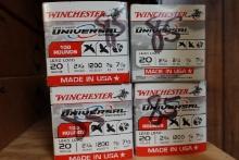 400 ROUNDS WINCHESTER 20 GAUGE 7/8 OUNCE 7 1/2
