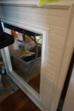 WHITE WAINES COATED MIRROR APPROX 34 X 38