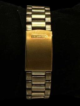 Seiko Men's Gold Tone Flightmaster Watch