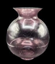Amethyst Glass Vase