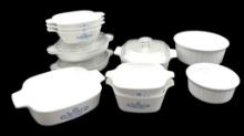 Assorted Corning ware: (3) 1 3/4 Cup Containers,