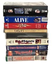 Assorted VHS Tapes & DVDs