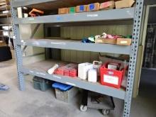 Contents of Shelving: Flags, Safety Kits, etc. (BUYER MUST LOAD)