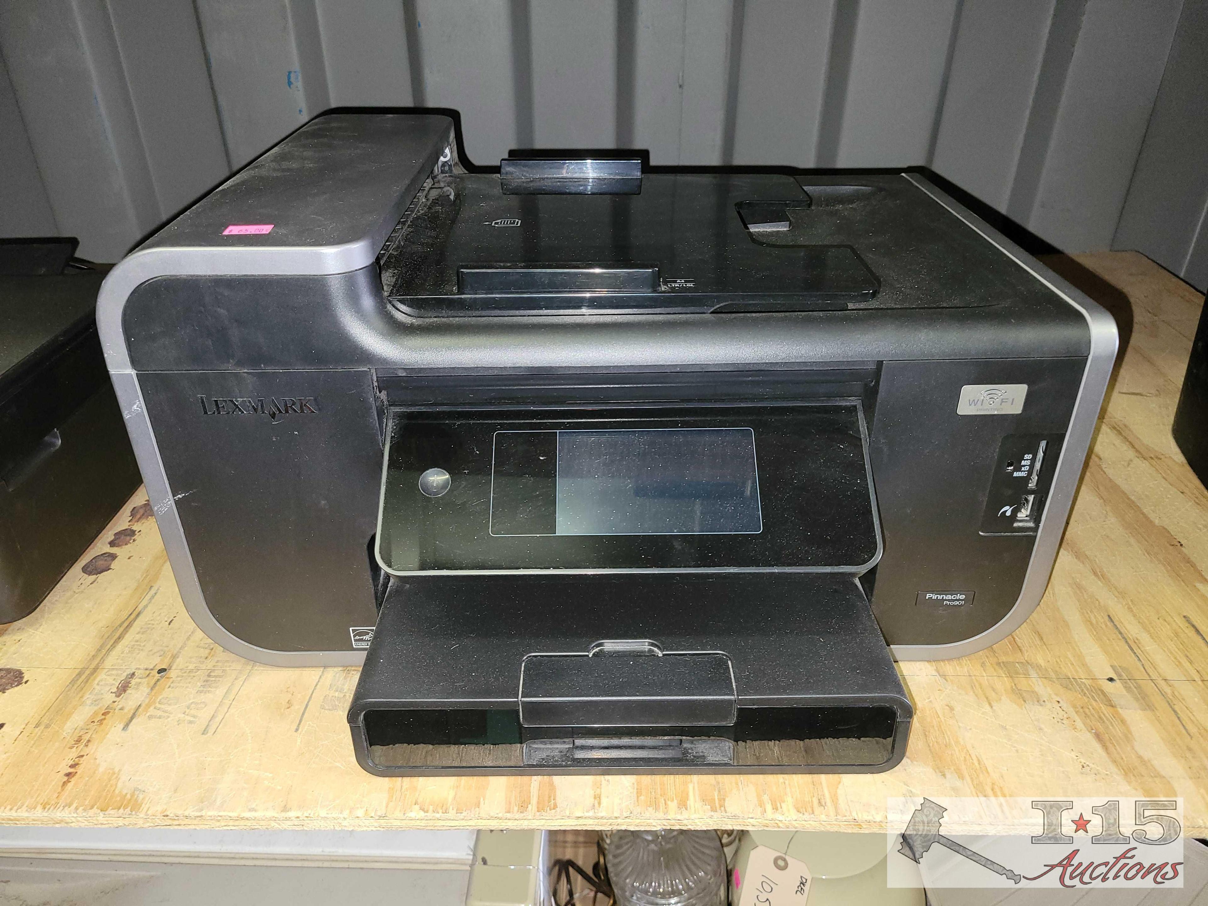 (2) Printers and Paper Shredder