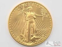 2002 $50 American Gold Eagle Coin, 1oz