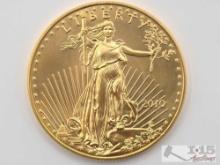 2010 $50 American Gold Eagle Coin, 1oz
