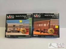 (2) Kato N-Scale Model Train Sets