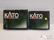 (2) Kato N-Scale Model Train Sets