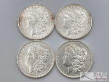 (4) 1883-1902 Morgan Silver Dollars