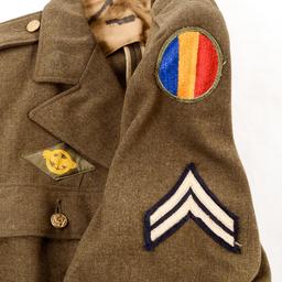 WWII US Army Class A Wool Uniform Jacket 36S