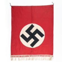WWII German NSDAP Party Podium Banner Flag