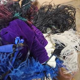 Nice Box Lot of Assorted Costume Clothing and Accessories