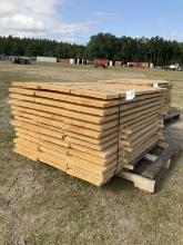 39PC OF 1 X 12 X 5 PINE BOARDS