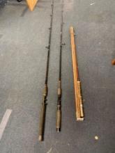spinning, bait casting and fly rod
