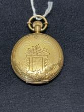 A W Co. Waltham antique pocket watch 18k GOLD