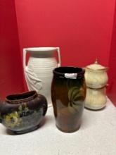 vintage four piece coffee pot Vases