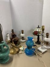 Collection of lamps