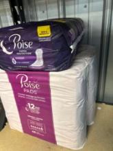 four cases of Posey pads