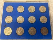 set of R zodiac coins