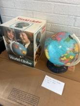 Ohio art world globes 6 globes new in box