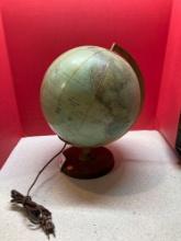 Vintage Replogle electric globe