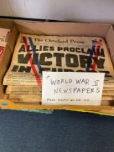 World War II newspapers