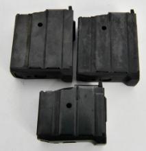 3 Mini 14 Metal Magazines 5 Round & 10 Round