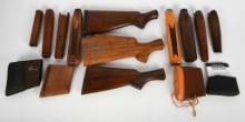 Lot of Various Wood Buttstocks & Forends